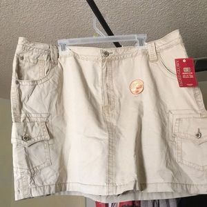 Faded Glory, 26, beige skirt NEW